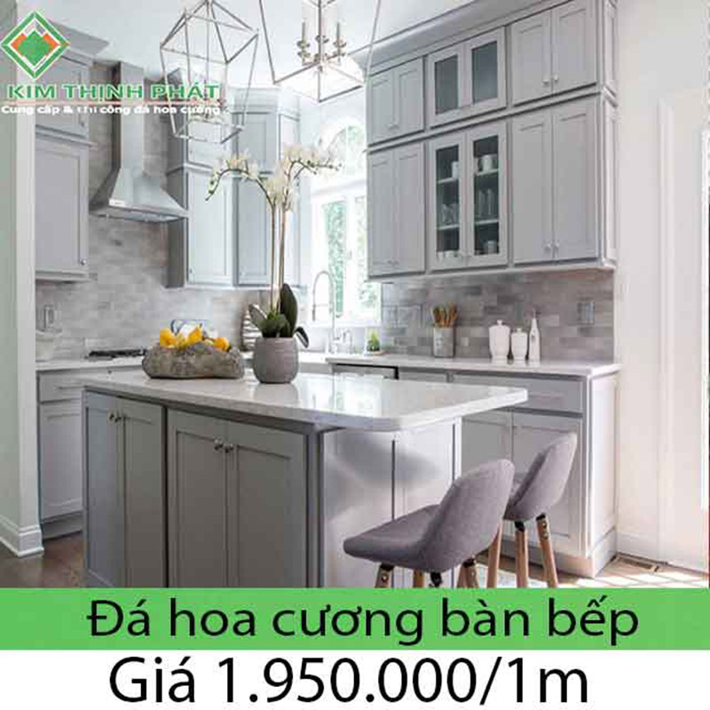 Đá hoa cương nào dùng đá bàn bếp - giá đá bếp 060, cột đá nền đá cầu thang đá marble đá tự nhiên