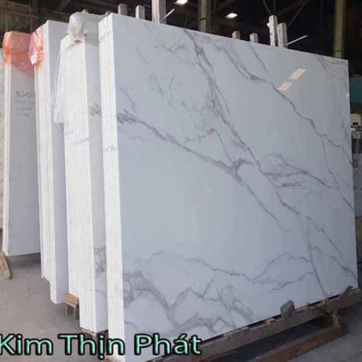 Đá marble vân trắng