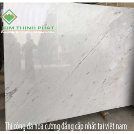 đá hoa cương, đá bếp màu trắng vân nhẹ