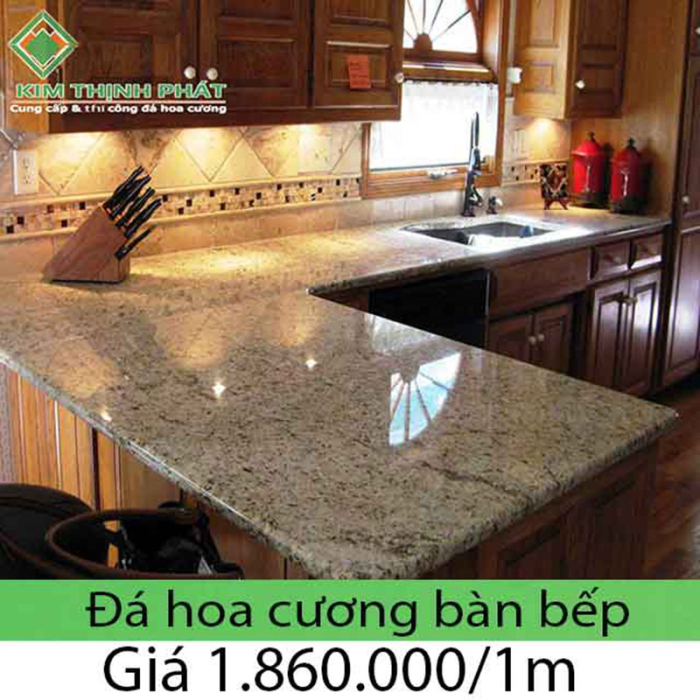 Đá hoa cương bếp granite loại đá tốt